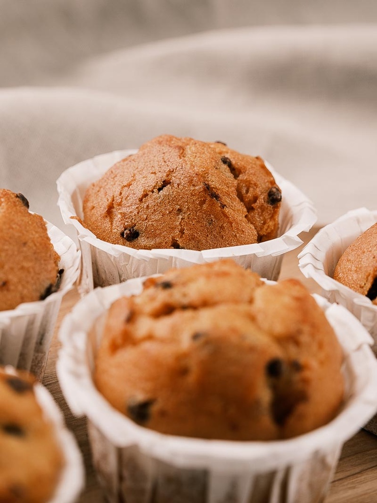 Muffins con Chocolate